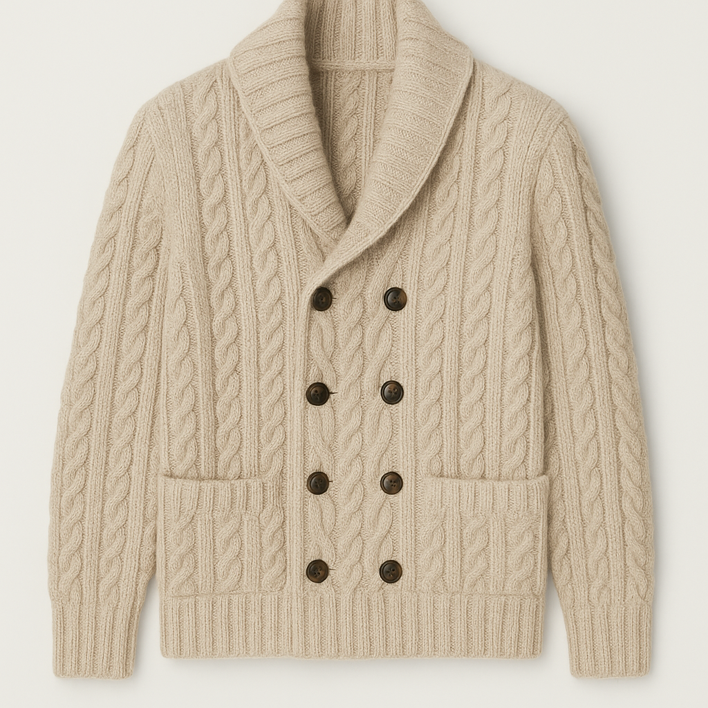 Double brested cardigan