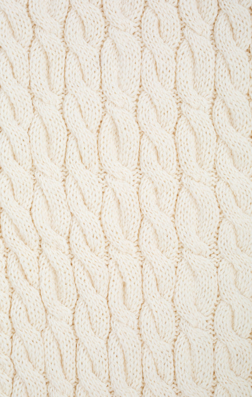 Cable Knit Scarf