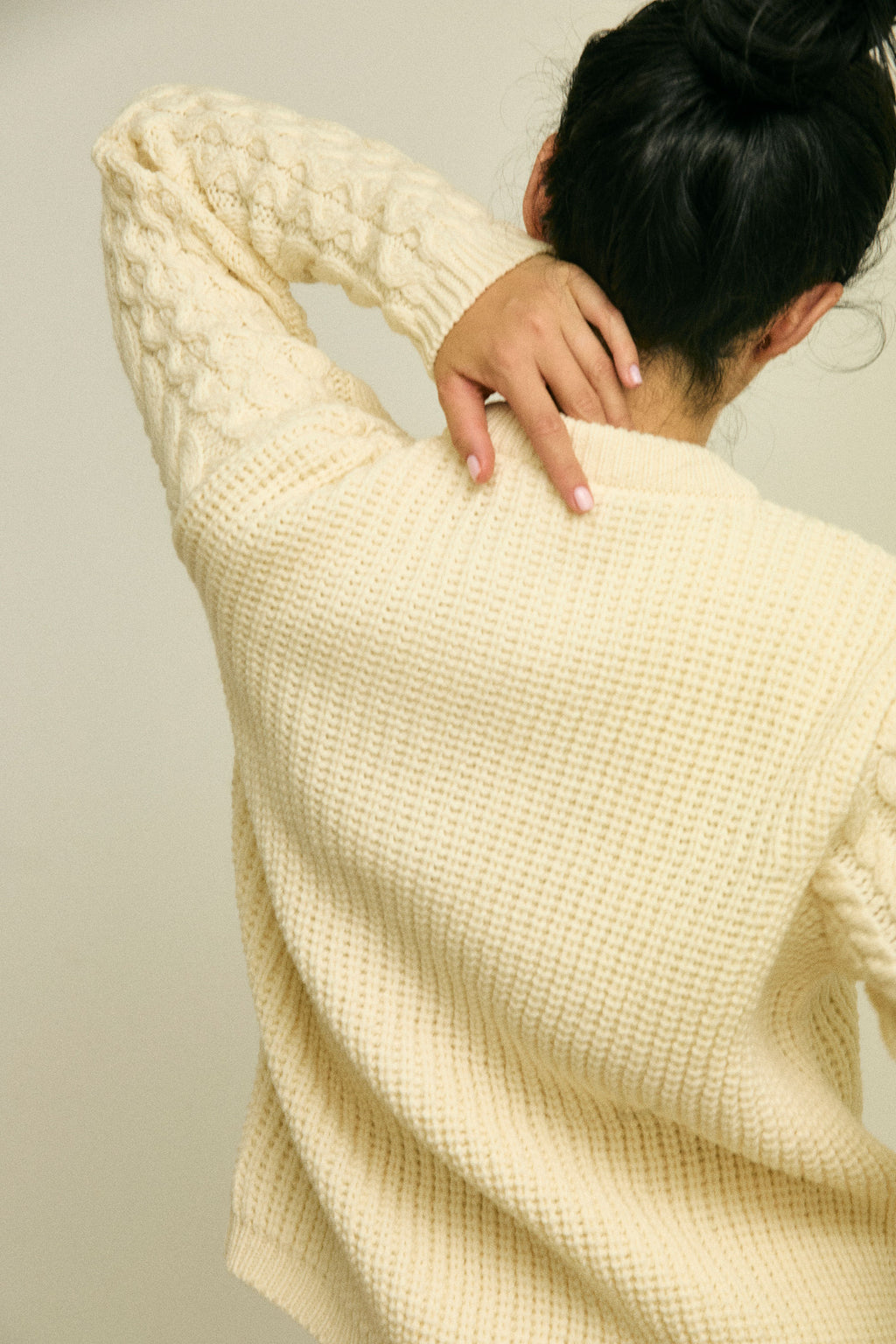 The Cable Cardigan